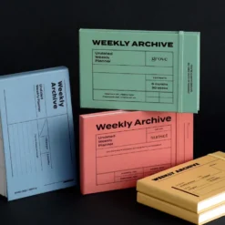 Iconic Undated Weekly Archive Planner