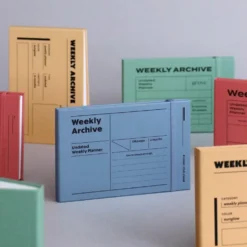 Iconic Undated Weekly Archive Planner