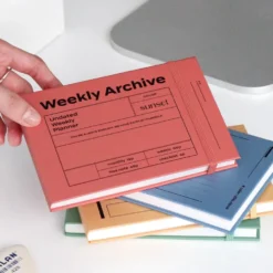 Iconic Undated Weekly Archive Planner