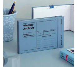 Iconic Undated Weekly Archive Planner