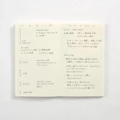 Isshoni Day Log B6 Slim Notebook