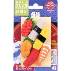 Iwako Puzzle Erasers - Sushi
