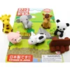 Iwako Zoo Animals Eraser Set – Cute Puzzle Erasers, Made in Japan