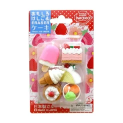 Iwako Japanese Puzzle Eraser Set - Choice of Designs