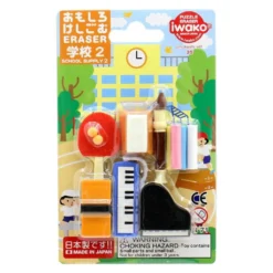 Iwako Japanese Puzzle Eraser Set - Choice of Designs