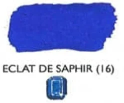 J Herbin Fountain Pen Ink Bottle -- Eclat de Saphir : Sapphire Blue
