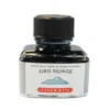 J Herbin Fountain Pen Ink Bottle -- Gris Nuage : Cloudy Grey