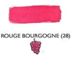 J Herbin Fountain Pen Ink Bottle -- Rouge Bourgogne : Burgundy