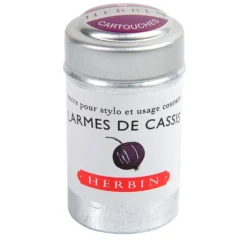 J Herbin Ink Cartridges Tin