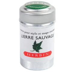 J Herbin Ink Cartridges Tin