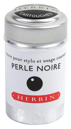 J Herbin Ink Cartridges Tin
