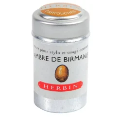 J Herbin Ink Cartridges Tin