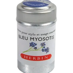 J Herbin Ink Cartridges Tin