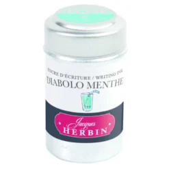 J Herbin Ink Cartridges Tin