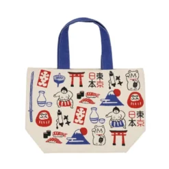Japanese Zukushi Canvas MINI Tote Bag