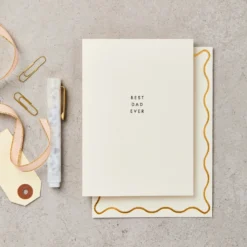 Katie Leamon Greeting Card [Best Dad Ever]