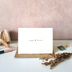 Katie Leamon Mignon Collection Greeting Card [Hugs and Kisses]