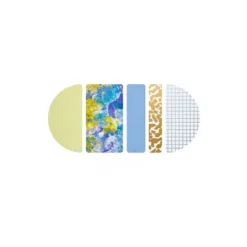 KING JIM HITOTOKI Coffret Cosmetic Motif Film Sticker