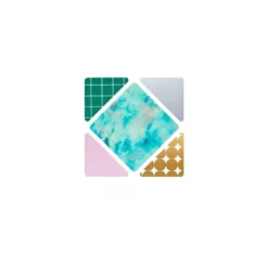 KING JIM HITOTOKI Coffret Cosmetic Motif Film Sticker