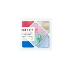 KING JIM HITOTOKI Coffret Cosmetic Motif Film Sticker