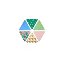 KING JIM HITOTOKI Coffret Cosmetic Motif Film Sticker