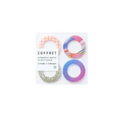 KING JIM HITOTOKI Coffret Cosmetic Motif Film Sticker