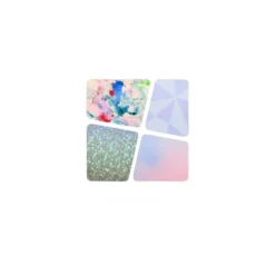 KING JIM HITOTOKI Coffret Cosmetic Motif Film Sticker