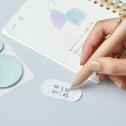 KING JIM HITOTOKI Coffret Cosmetic Sticky Notes