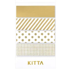 KING JIM KITTA Basic Masking Tape