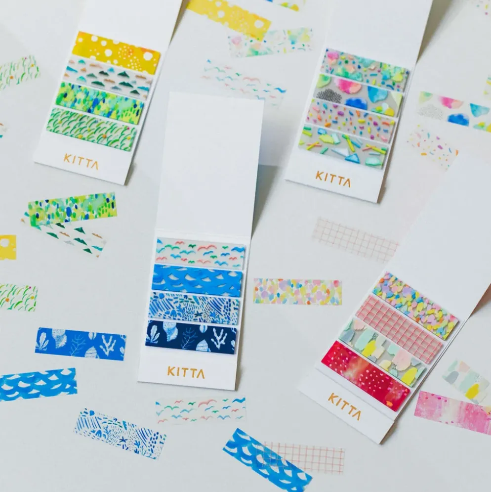 KING JIM KITTA Clear Masking Tape