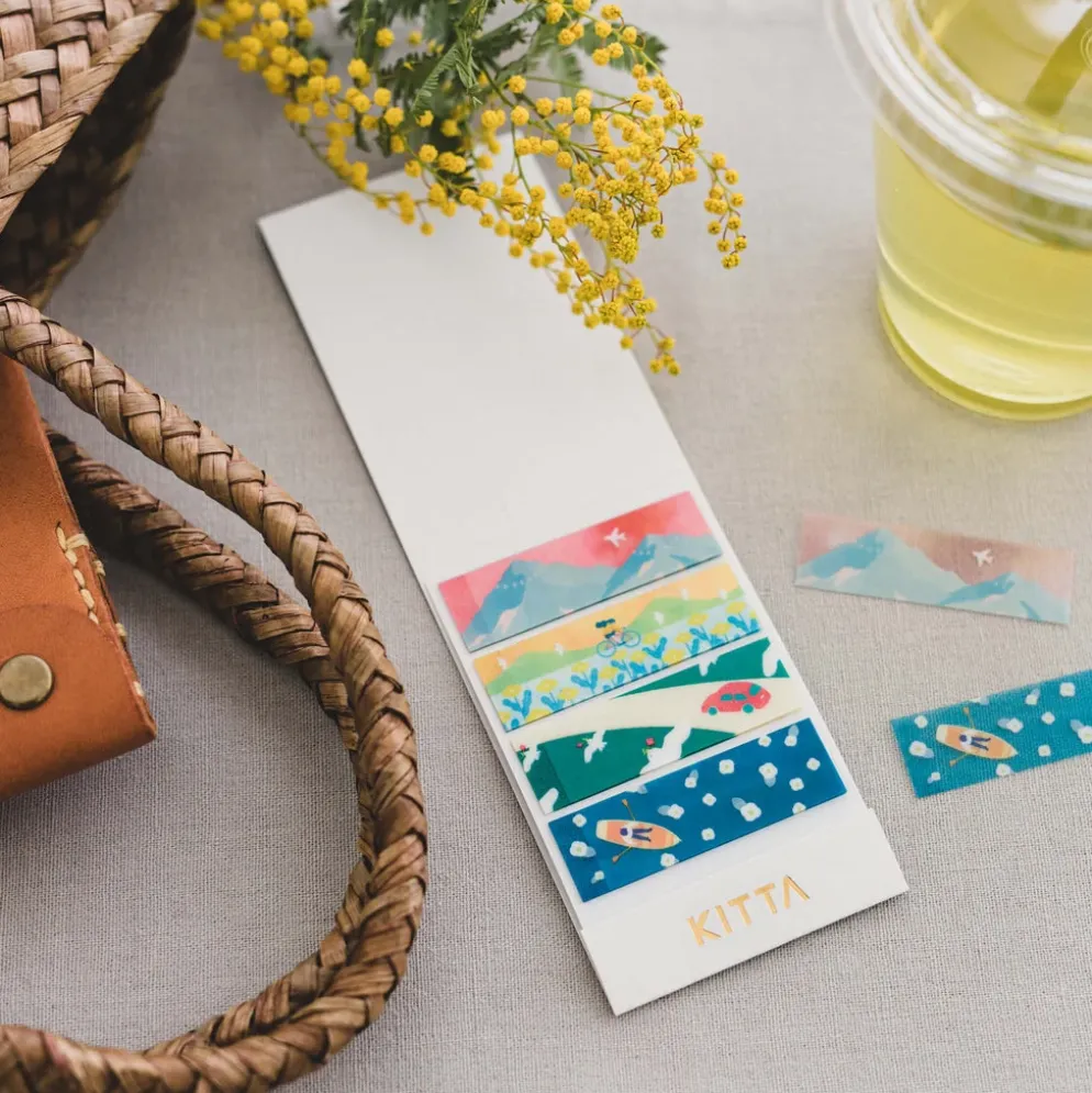 KING JIM KITTA Clear Masking Tape