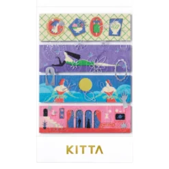 KING JIM KITTA Collage Stickers
