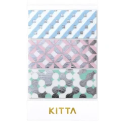 KING JIM KITTA Wide Masking Tape — Geometry