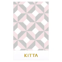 KING JIM KITTA Wide Masking Tape — Geometry