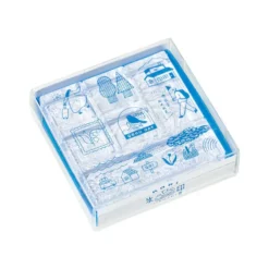 KING JIM Kori Jirushi Clear Stamps vol.2 — Set of 6