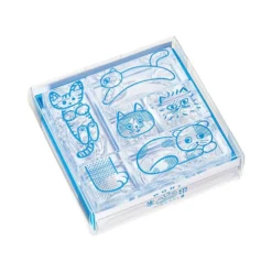 KING JIM Kori Jirushi Clear Stamps — Set of 6
