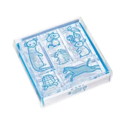 KING JIM Kori Jirushi Clear Stamps — Set of 6