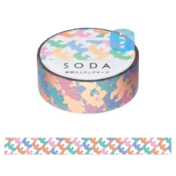 KING JIM SODA Foil Masking Tape - 15mm