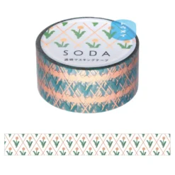 KING JIM SODA Foil Masking Tape - 20mm