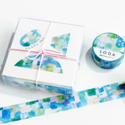 KING JIM SODA Glitter Masking Tape 20mm