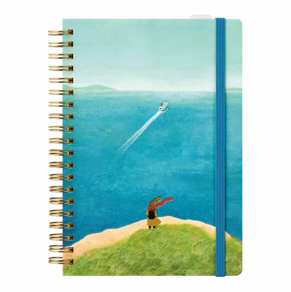 KING JIM HITOTOKI Ring Notebook - Comic Size
