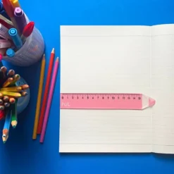 Kitera FUL Pencil Design Acrylic Ruler