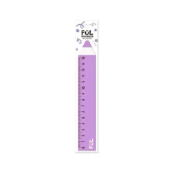 Kitera FUL Pencil Design Acrylic Ruler