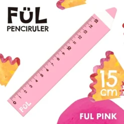 Kitera FUL Pencil Design Acrylic Ruler