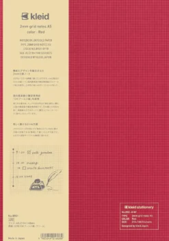 Kleid A5 2mm Grid Notebook