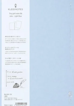 Kleid Notes Tiny Grid B6 Notebook