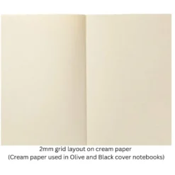 Kleid x Life Noble Notebook, 2mm Grid Paper, A5