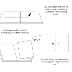 Kleid x Nakamura A5 Notebook - 2mm Grid Paper