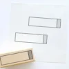 Kodomo No Kao Bullet Journal Stamp - Label Box