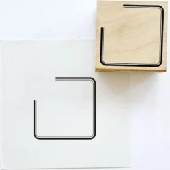 Kodomo No Kao Bullet Journal Stamp - Open Square Frame